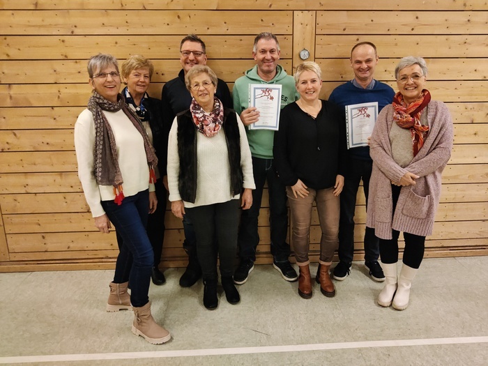 Die Preistr�ger und Geehrten im Rahmen der Mitgliederversammlung 2023 (Bild: Herr Frank Reichmann)
