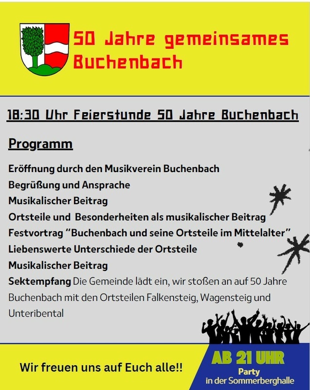 Programm der Feierstunde